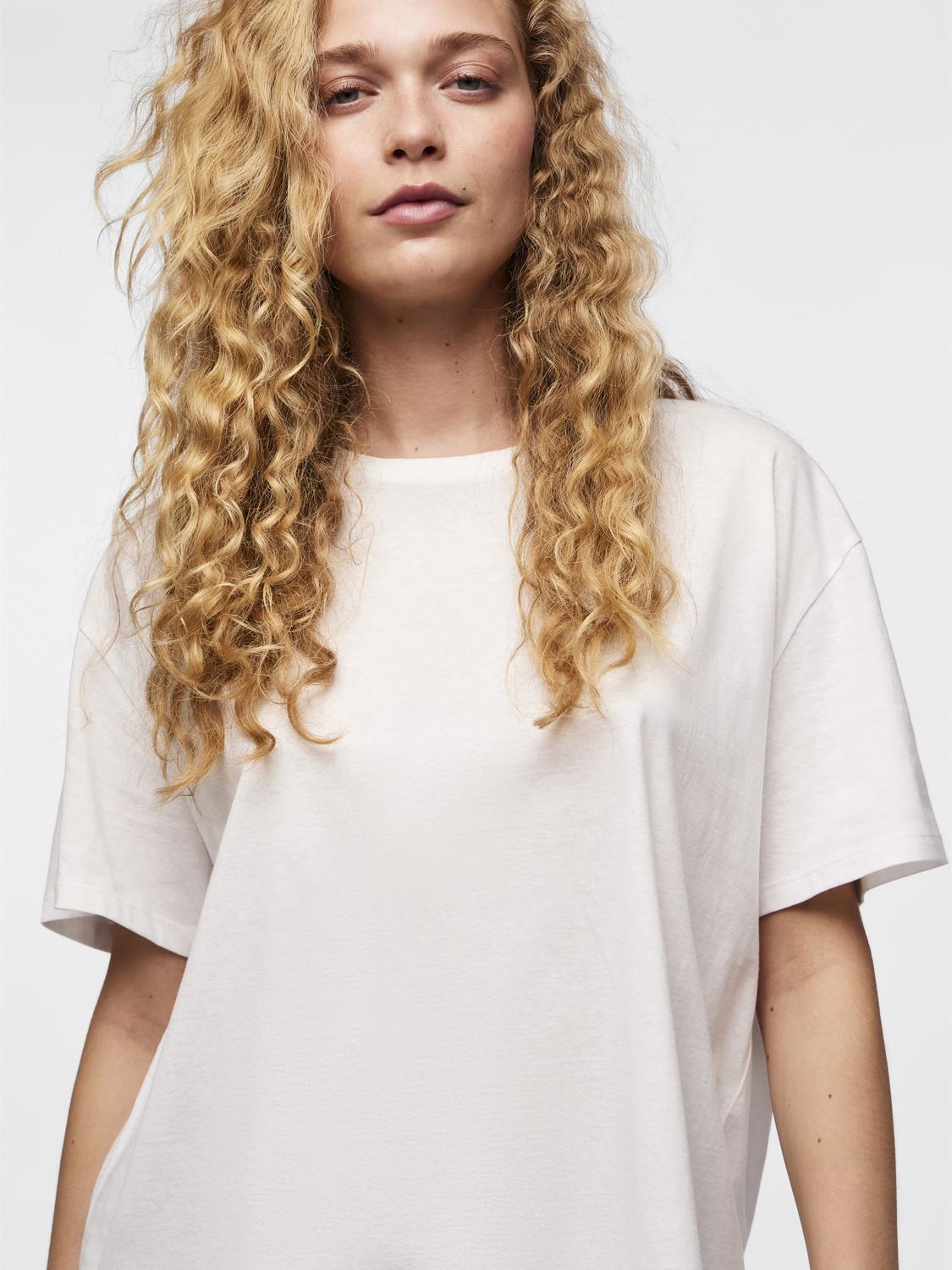 PCSARA T-Shirt - Bright White